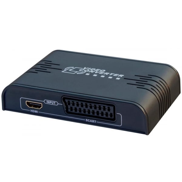 Adattatore Convertitore SCART To HDMI 720p/1080p Con Cavo USB - Per DVD, Sky Box, Vecchie Console
