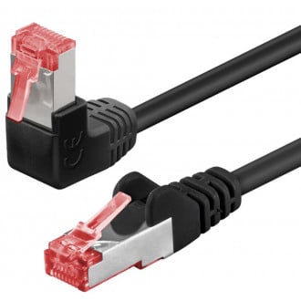 Wentronic - CAT 6-200 SSTP PIMF 2.0m 2m Arancione cavo di rete