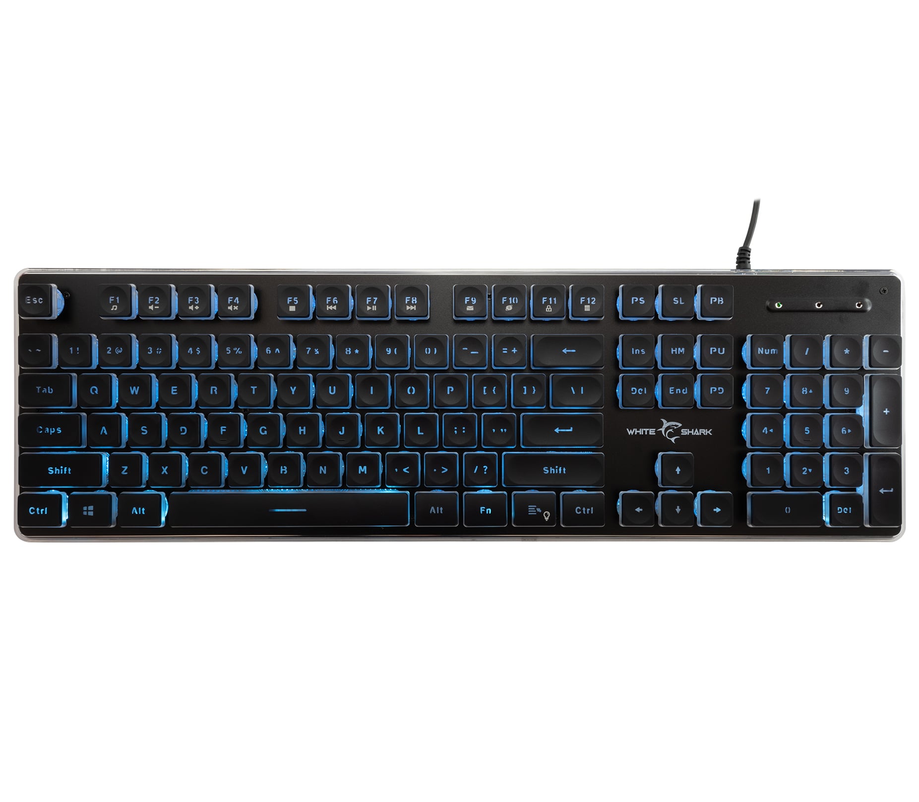 Tastiera Gaming USB 104 Tasti con Retroilluminazione LED Nero - Immagine 1