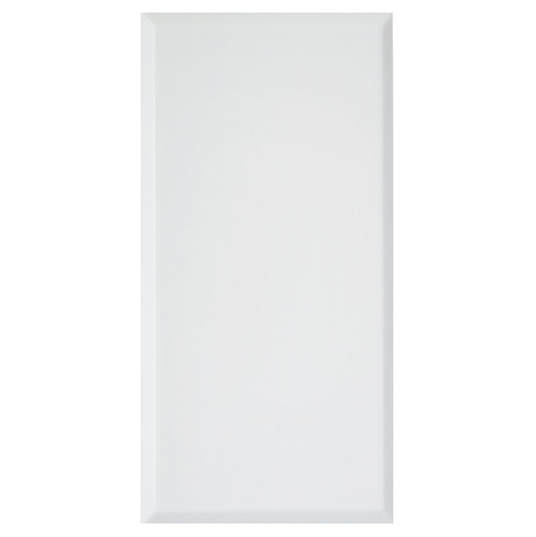 WHITEK S44 Tappo Copriforo 1 Modulo Bianco Opaco - Immagine 1