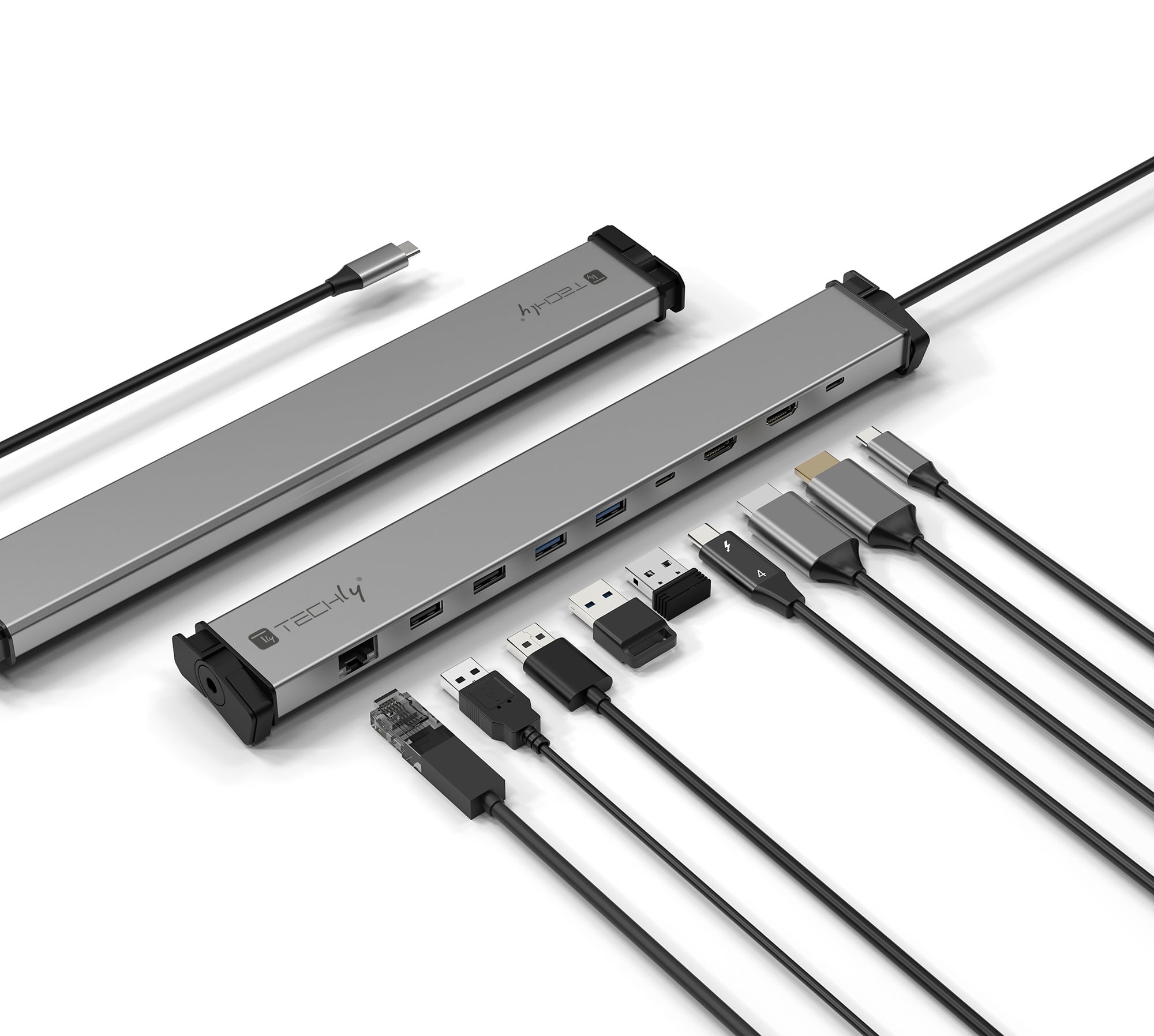 Docking Station 9 in 1 USB-C™ Hub USB HDMI RJ45 - Immagine 1