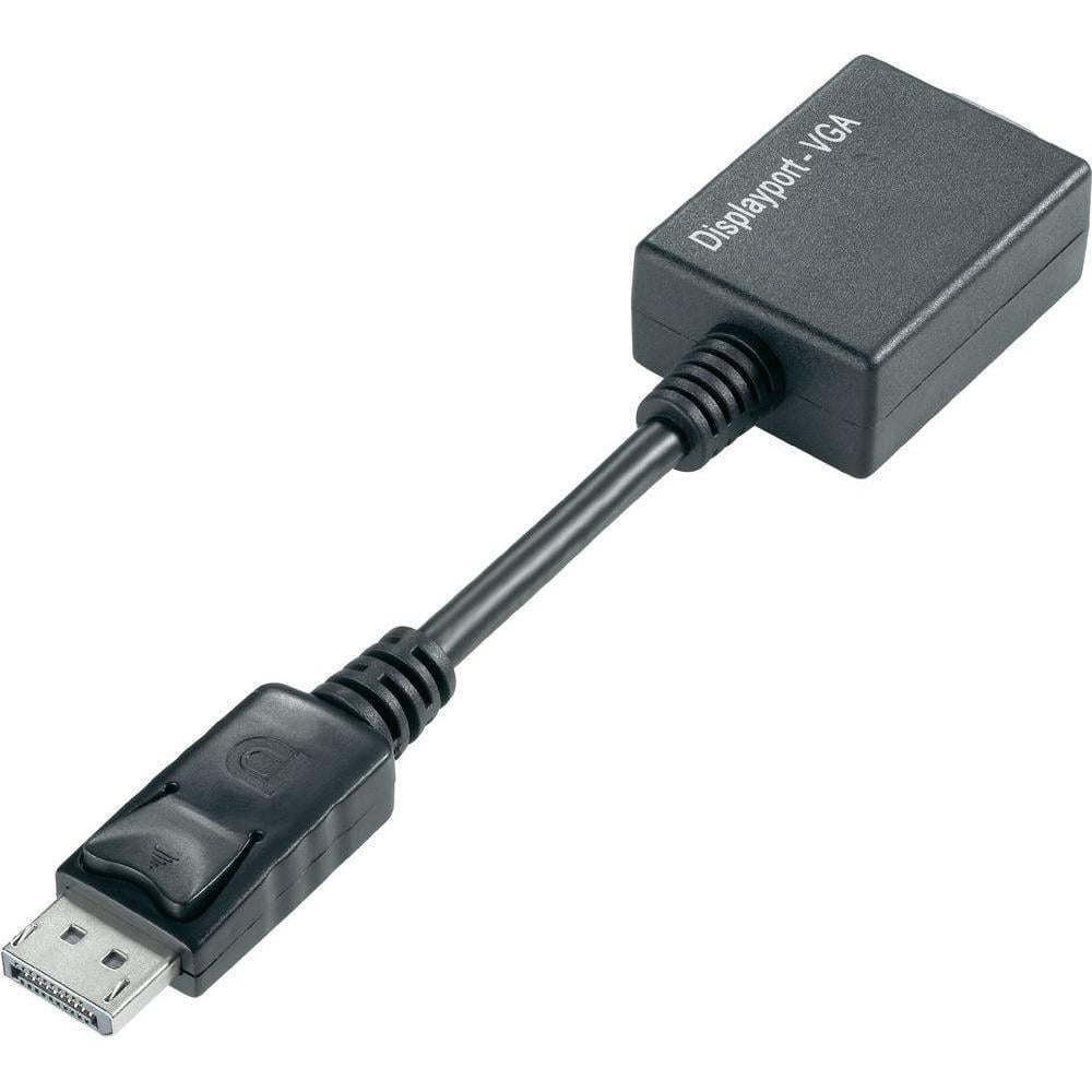 Adattatore DisplayPort DP M a VGA F - Immagine 1