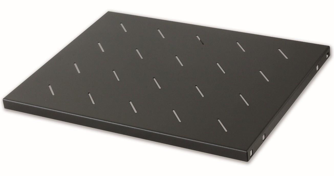 Mensola per rack 19'' 345 mm Nera 4 punti - Immagine 1