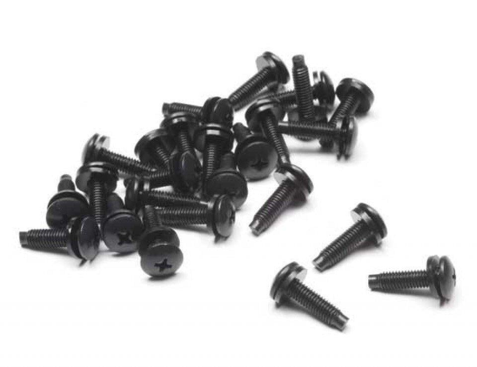 Kit di viti M6 per armadi Rack Audio video - Immagine 1