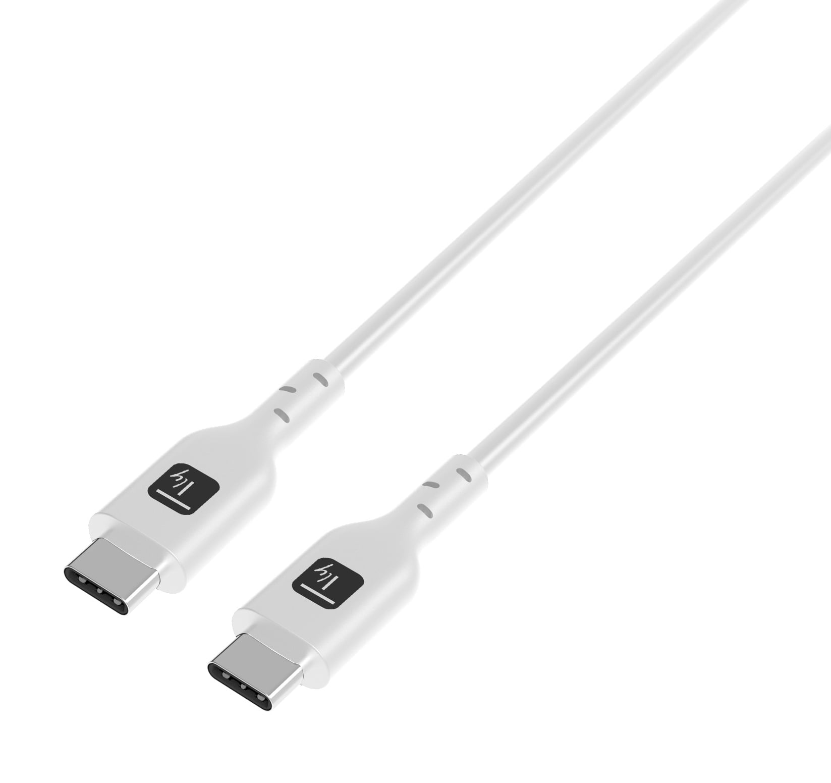 Cavo USB-C™ M/M E-Mark USB 2.0 240W PD 2m Bianco - Immagine 1