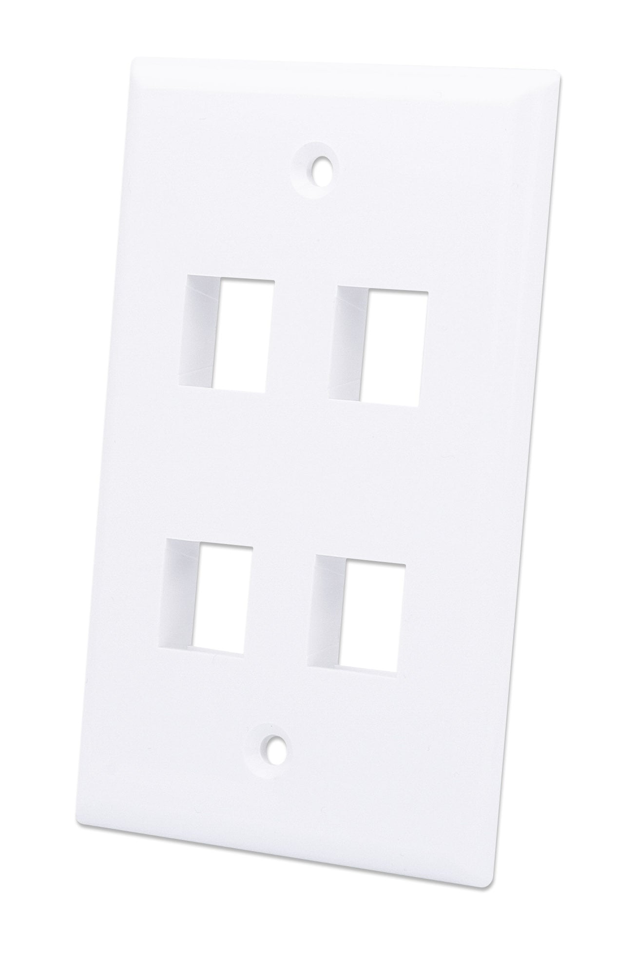 Placca Porta Frutti 4 Posti Mod.503 Bianco - Immagine 1