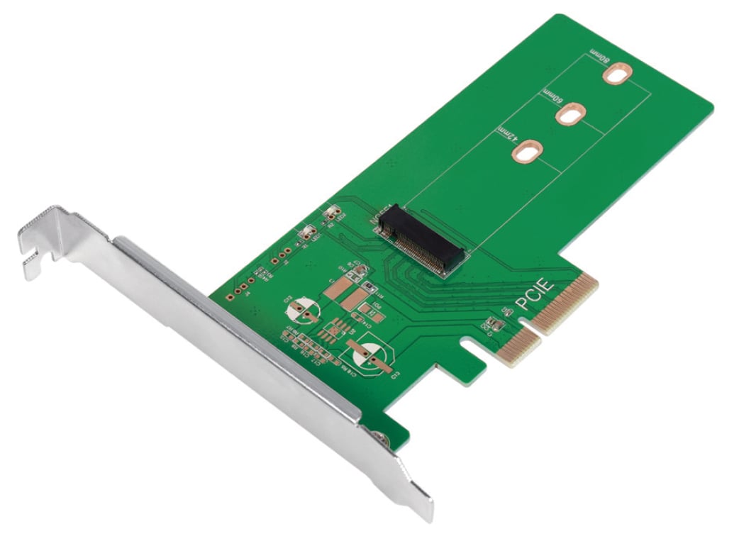 Adattatore da PCIe a M.2 PCIe SSD per SSD PCIe NVMe - Immagine 1