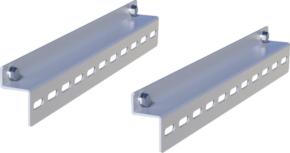 Staffe Orizzontali per Montaggio a Palo per Rack IP65 - Immagine 1