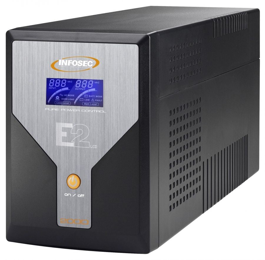 Gruppo di Continuità UPS E2 2000VA LCD Line Interactive Onda Sinusoidale - Immagine 1
