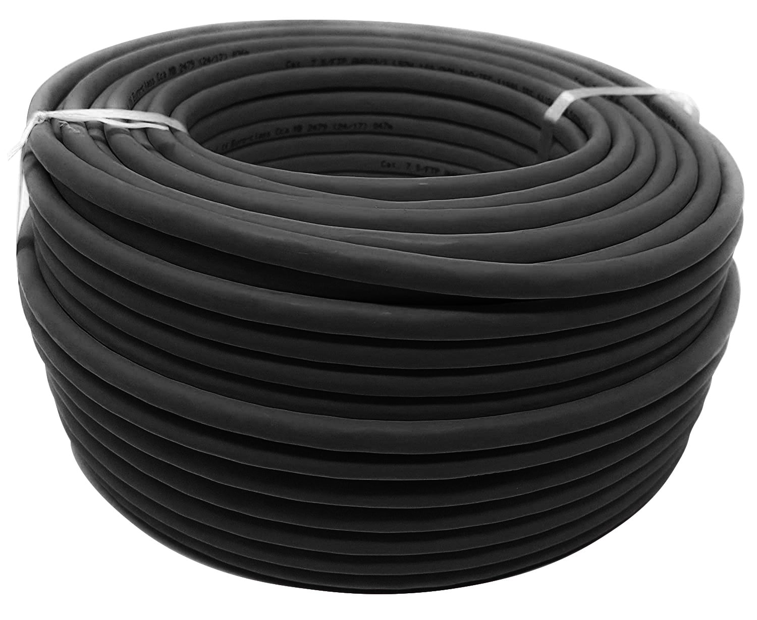 Matassa S/FTP Cavo Cat.6 CCA 100m Flessibile da Esterno Nero - Immagine 1