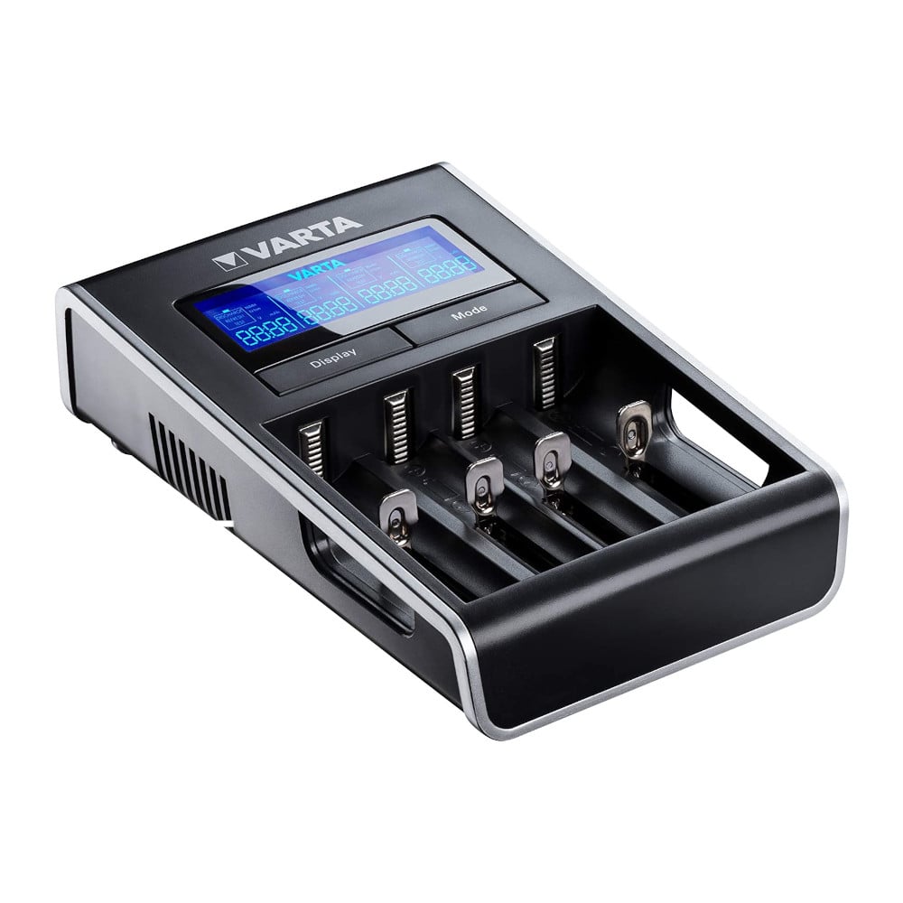 Caricabatterie LCD Dual Tech Charger Ni-MH Li-ioni e dispositivi USB - Immagine 1