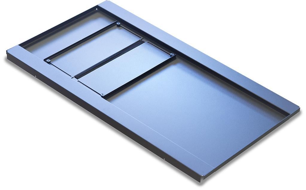 Base per Armadi Flat Pack Rack 19'' 600x1000 mm Colore Nero - Immagine 1
