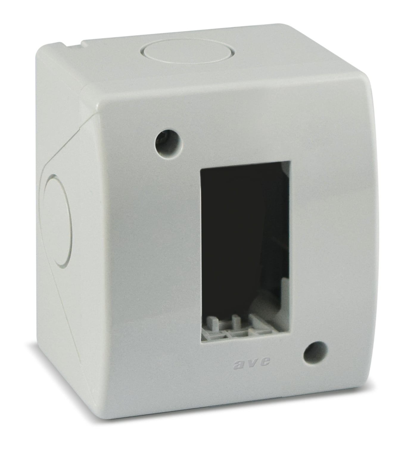 Contenitore Autoportante IP40 S44 per Minicanali 1 Modulo Bianco - Immagine 1